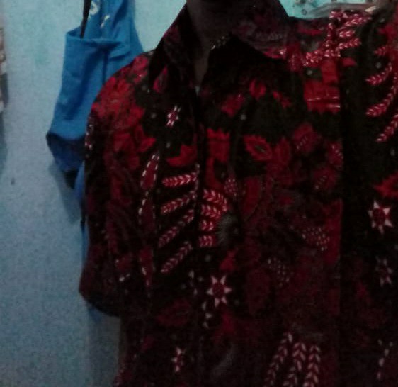 Kemeja Batik Pia Lengan Pendek Motif Manggar Terlaris Size M, L, Xl ( Original )