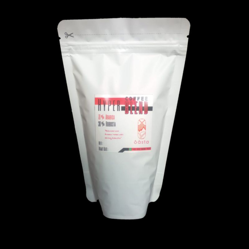 

Hyper Coffee Blend 250 gr/500 gr/1 kg - Robusta 30% : Arabika 70 %