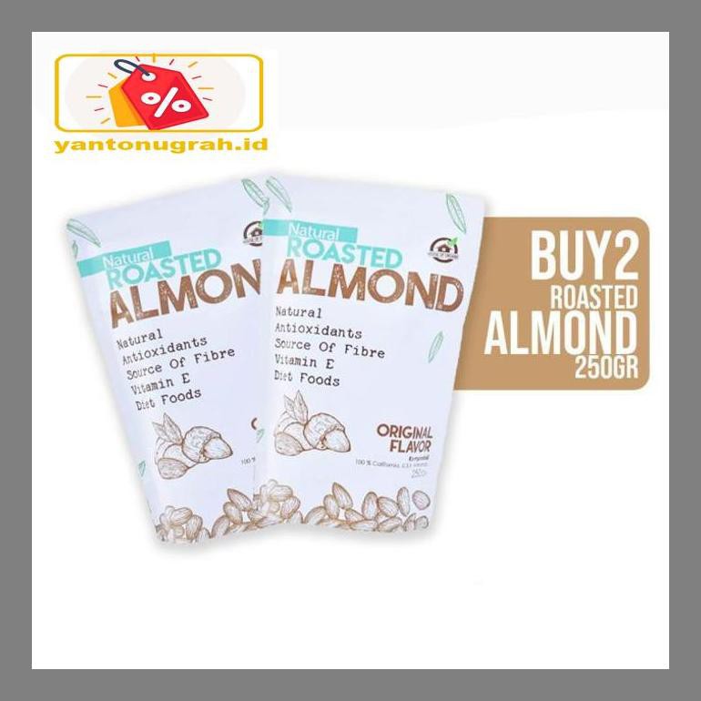 

S50Mkkar House Of Organix Pack Of 2 Roasted Almond 250 Gr Dr05Ytd