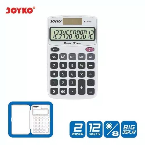 

Stok Terakhir Calculator Joyko Mini CC-43 Murah