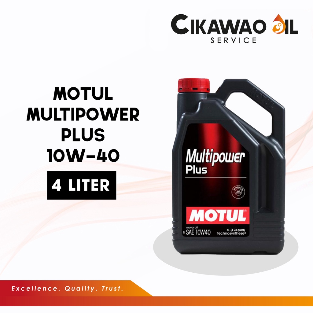 Oli Mobil Motul Multipower Plus 10W-40 4L