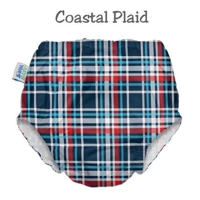 My Swim Baby Swim Diaper Coastal Plaid