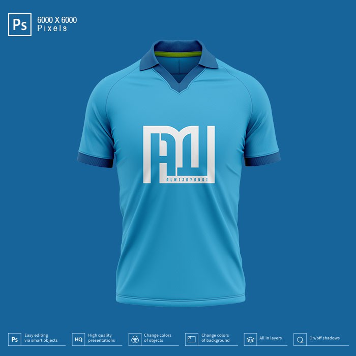 MOCKUP JERSEY BOLA/FUTSAL KERAH V VARIASI - RESOLUSI 6000x6000 Pixels (FRONT)
