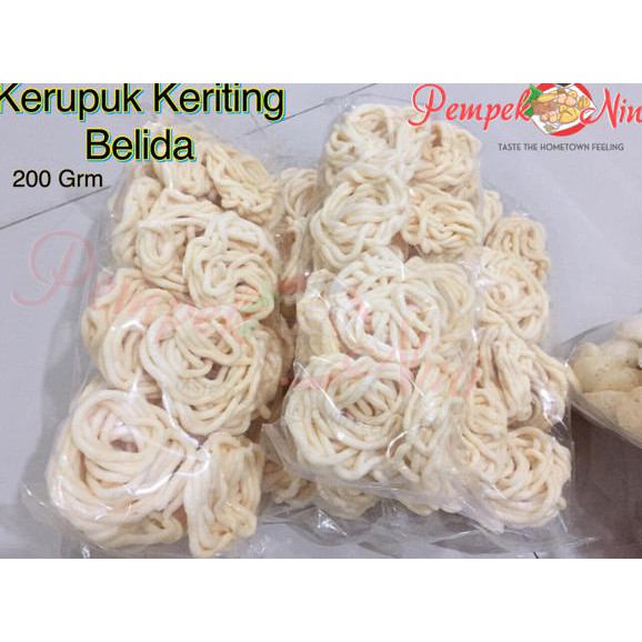 

Kerupuk/Kemplang Keriting Ikan Belida Palembang (Pempek Nini)