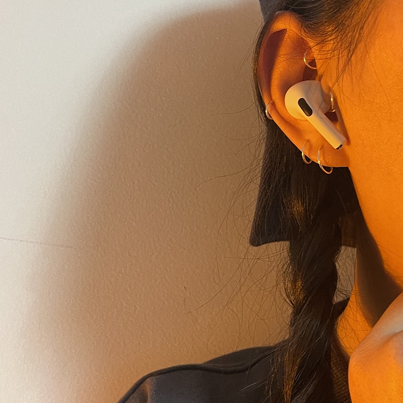 Roselife 1 Pasang Anting Tusuk Stainless Steel 316L Anti Alergi Untuk Wanita