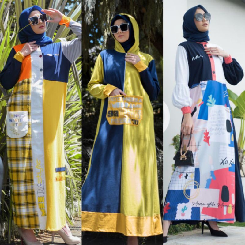 Gamis Lemona Nesya dan ALena Prod by meera ori