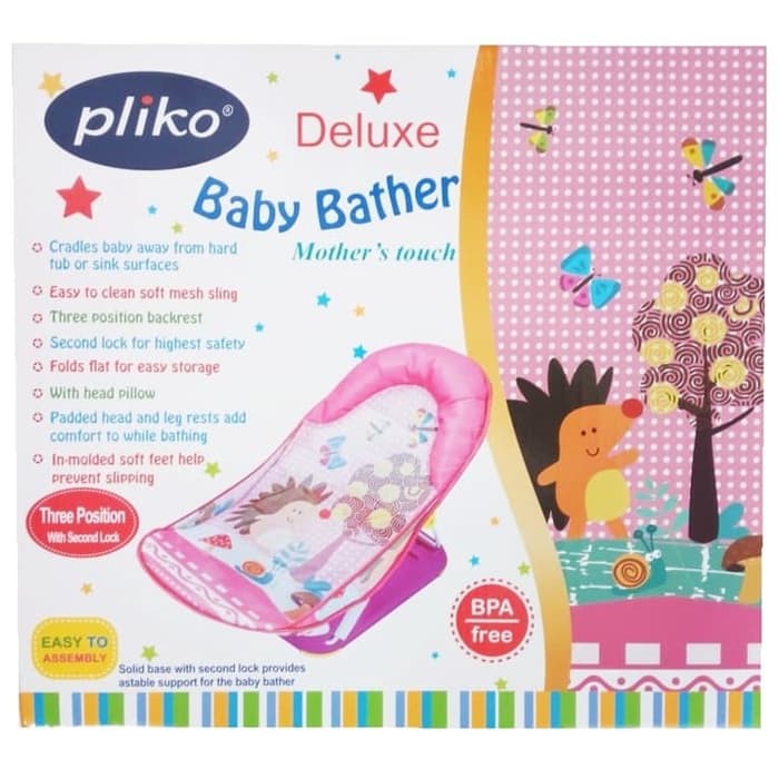 Pliko Deluxe Baby Bather Tempat Duduk Kursi Mandi Bayi Makassar