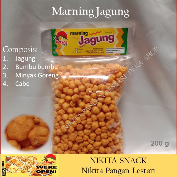 marning jagung gepeng 300g, jagung gepeng,jagung gurih ,renyah,murah meriah