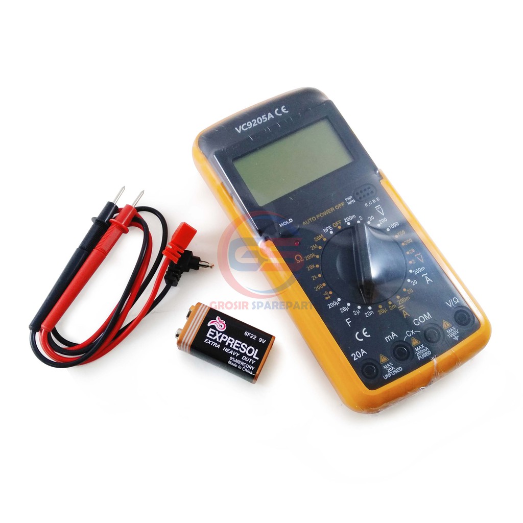 MULTITESTER DIGITAL VC9205A