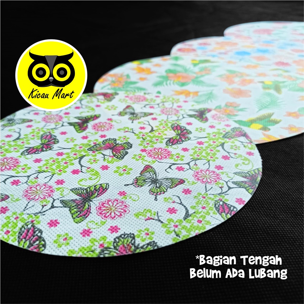 Collar Kucing Colar Leher Bahan Kain Penutup Kepala Pelindung Leher Kucing Anjing Kitten Anabul Puppy Anti Gigit Jilat Paper Cone Ukuran L Motif Random Pet Neck Collar Soft Grooming Disposable