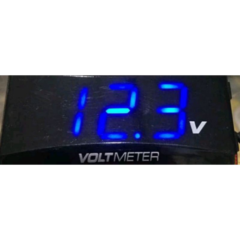 volt meter aki 12 volt