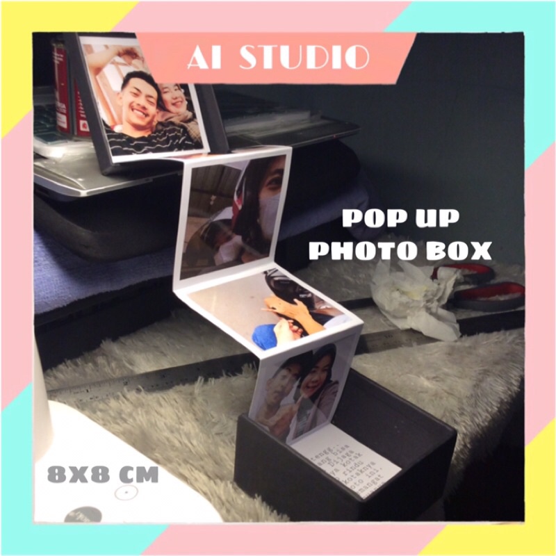 POP UP PHOTO BOX [Memory Box]| Hadiah Wisuda |  Kado Ulang Tahun Unik | Hampers Foto