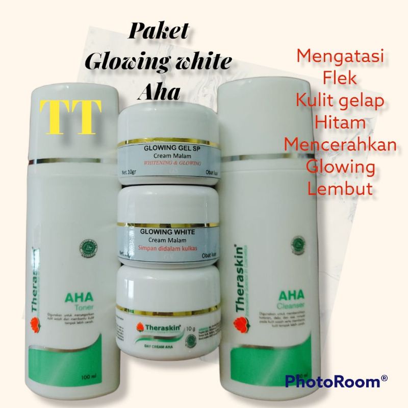 paket glowing flek aha 5A