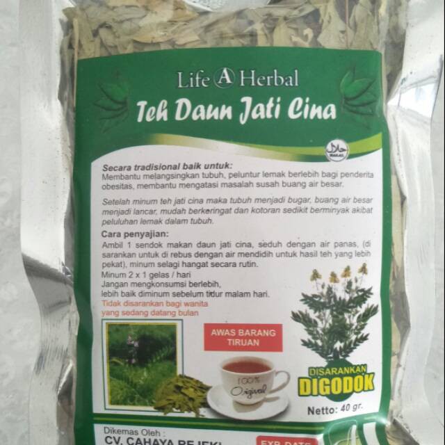 (PROMO 5 PCS) Teh Daun Jati Cina