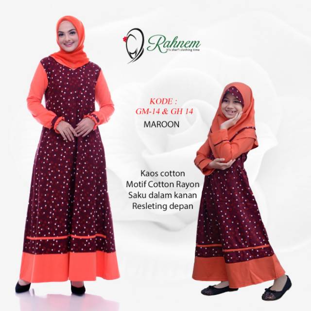 Gamis Rahnem Couple
