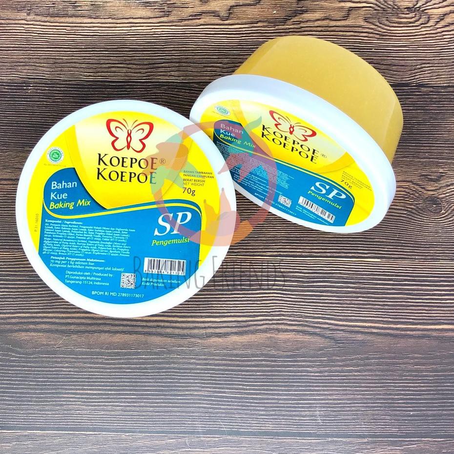 

Beesst Produck SP Koepoe - Koepoe 70 Gr / Emulsifier SP Kupu - Kupu / Pengemulsi