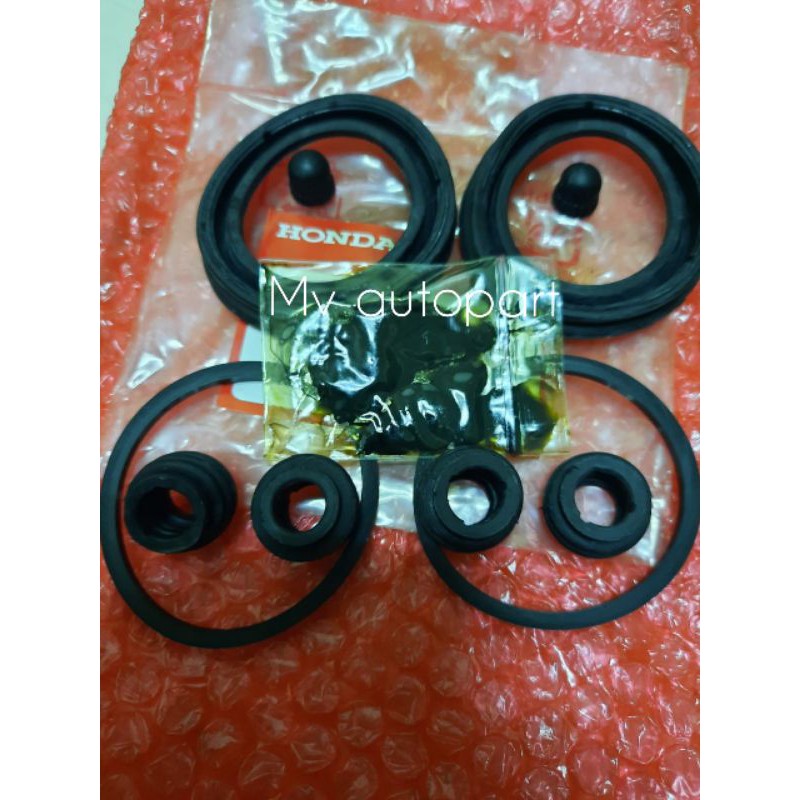 Seal cakram rem depan sepasang Honda Brio Ori