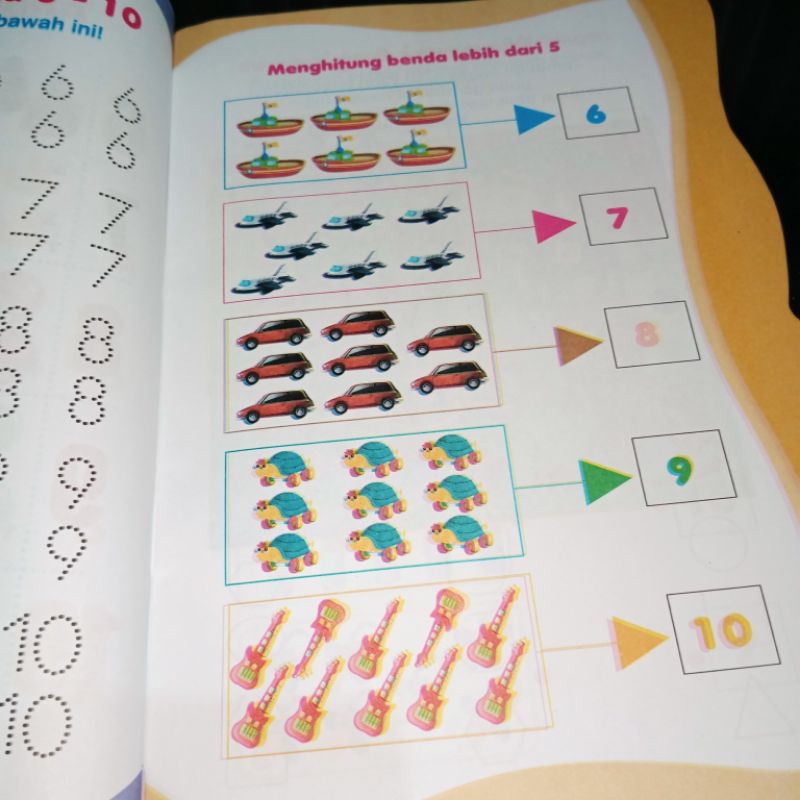 buku anak asyiknya belajar matematika. untuk paud dan sd