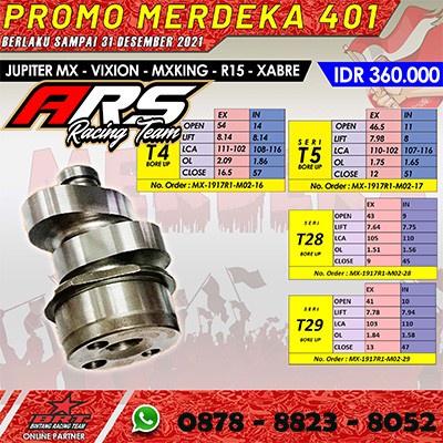 Noken As Brt T2 - T29 Jupiter Mx . Mx King . Nvl . Nva . Vixion Old .