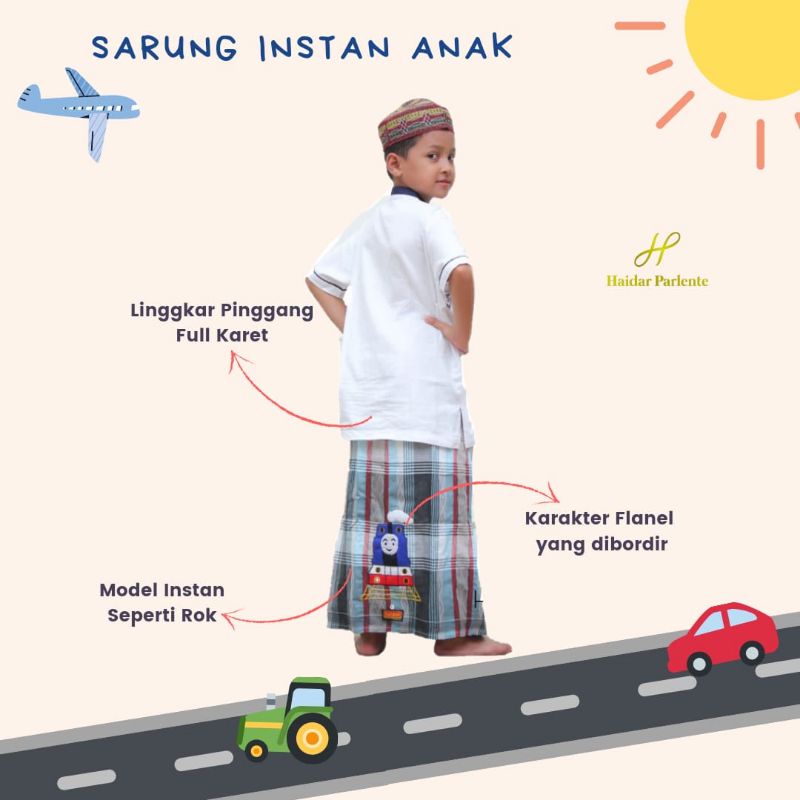 PROMO Sarung instan anak/ sarung instan / sarung anak / sarung anak model rok / SARUNG MODEL ROK