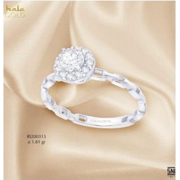 CINCIN EMAS SOLITAIRE FASHION DIAMOND LOOK  TERIKAT COLLECTION HALA GOLD
