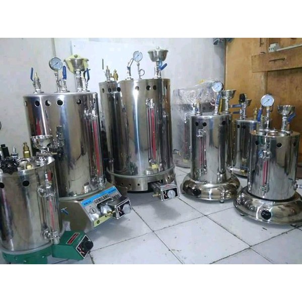 boiler setrika uap 20 liter laundry dan garment