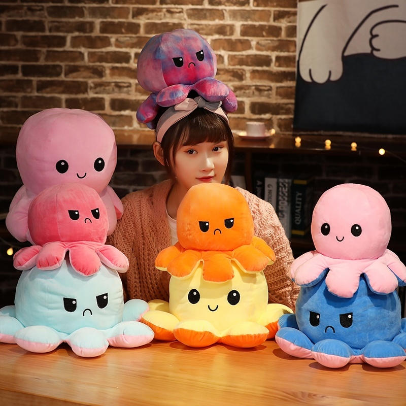 Boneka gurita/Boneka lucu/Boneka octopus (B147-196-197)