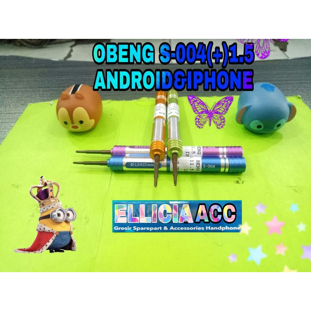 Jual OBENG + 1.5 ANDROID S-004 OF OBENG HANDPHONE | Shopee Indonesia