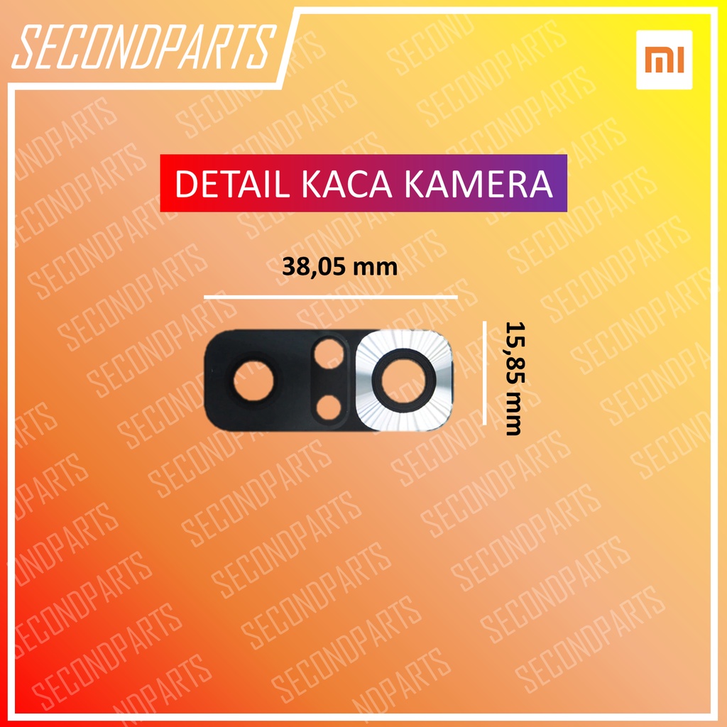 KACA LENSA KAMERA BELAKANG XIAOMI REDMI NOTE 10 PRO ORIGINAL