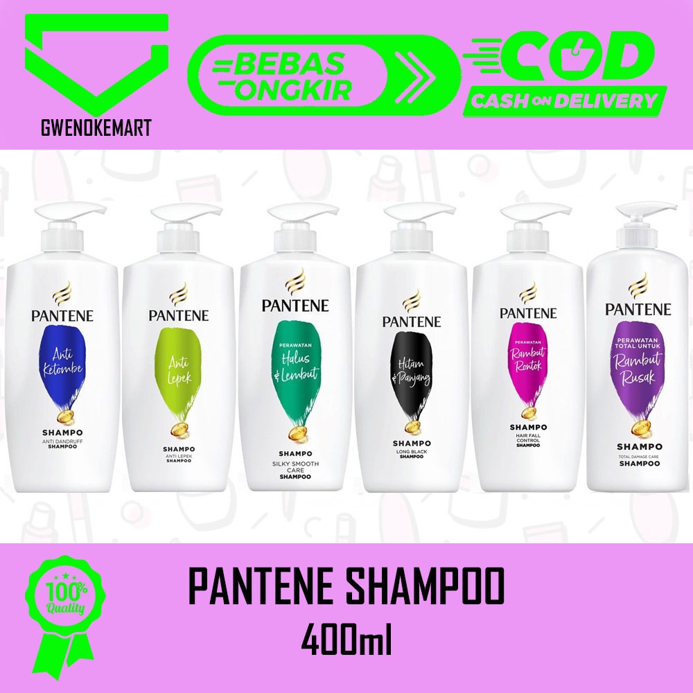 PANTENE SHAMPOO [400ml] SHAMPO PERAWATAN KULIT KEPALA