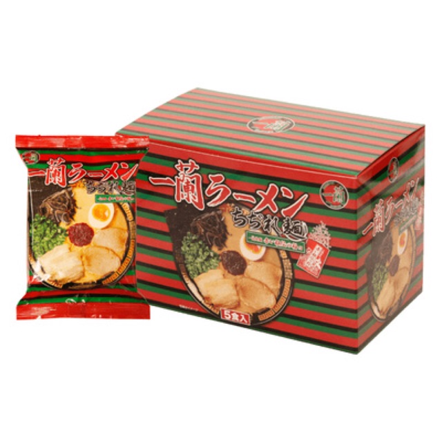 

READY STOCK Ichiran instant ramen CURLY