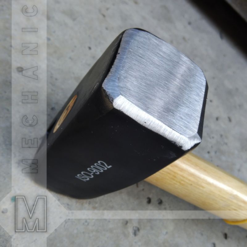 Palu Batu / Palu Bodem 2 lb / Palu Bogem 2 kg Gagang Kayu