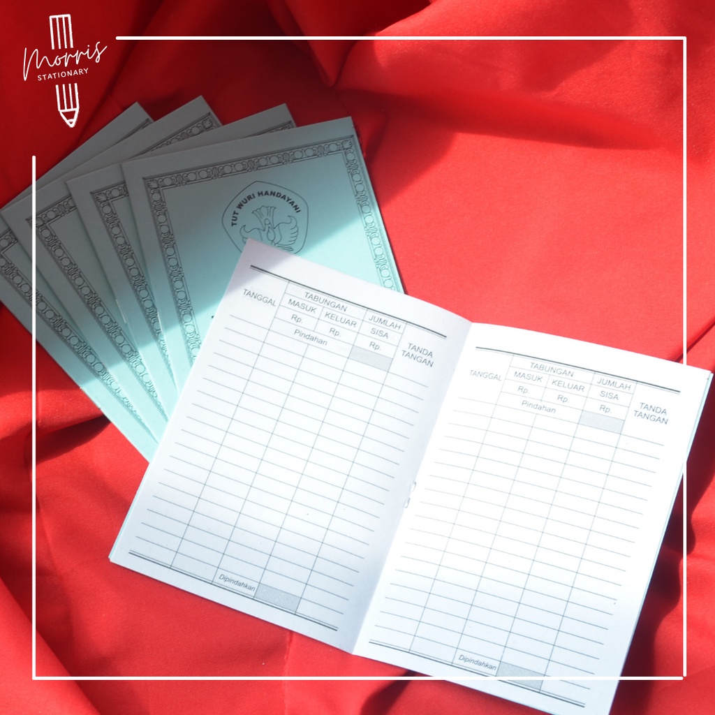 

NIKIKO Buku Tabungan/Buku Tabungan Sekolah
