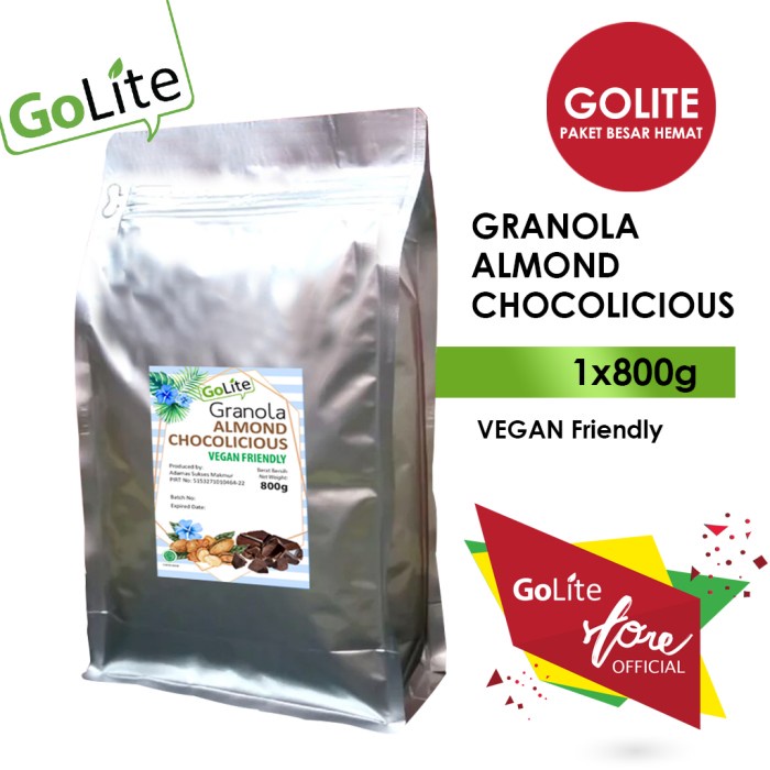 

Jual Golite Granola Almond Chocolicious 800Gr