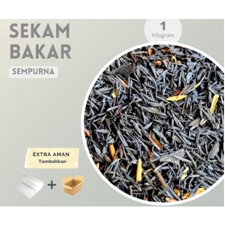 VERSE FARM - Media Tanam Sekam Padi Bakar Berat Paket 1 kg