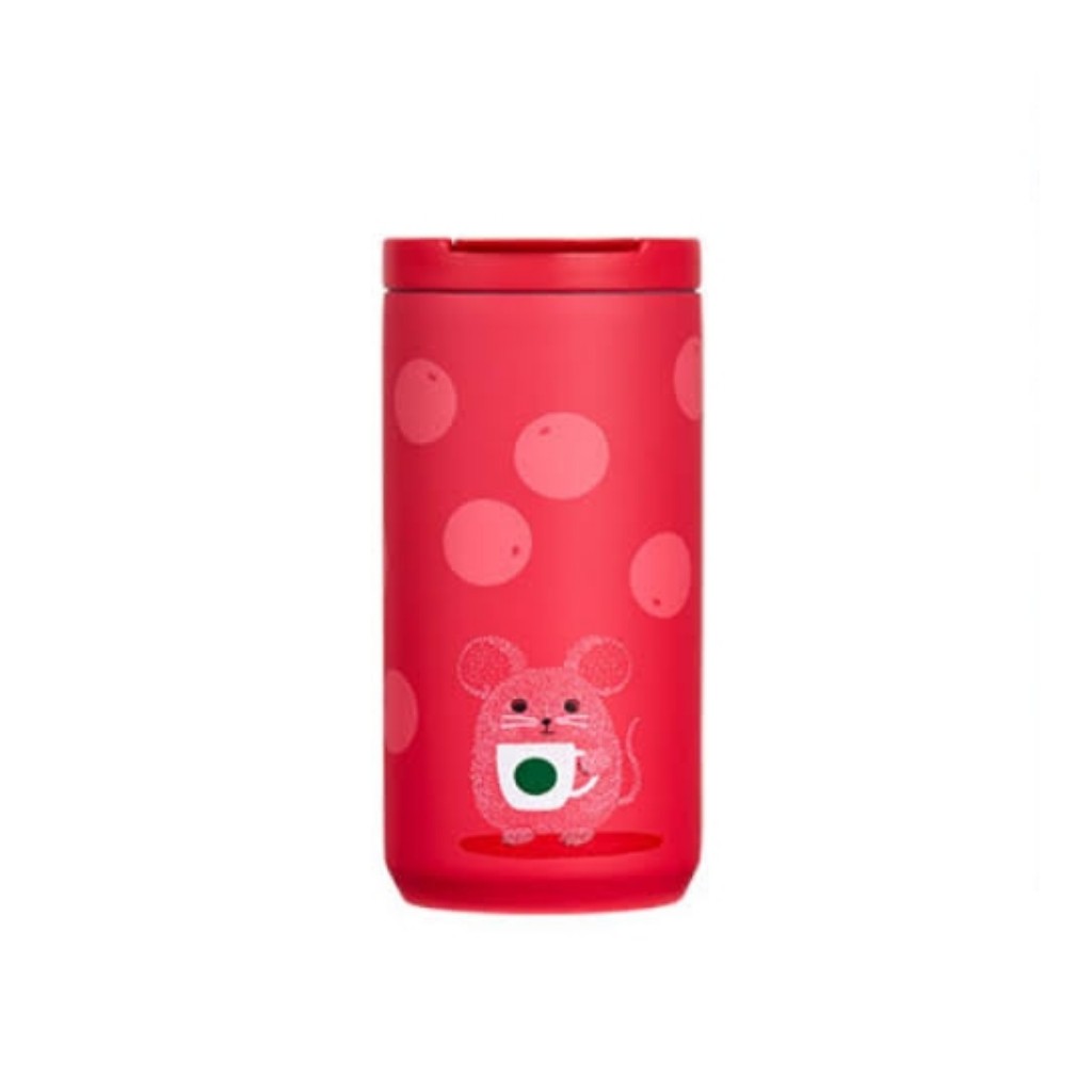 Tumbler Starbucks Troy Tall Lunar Red Rat 2020