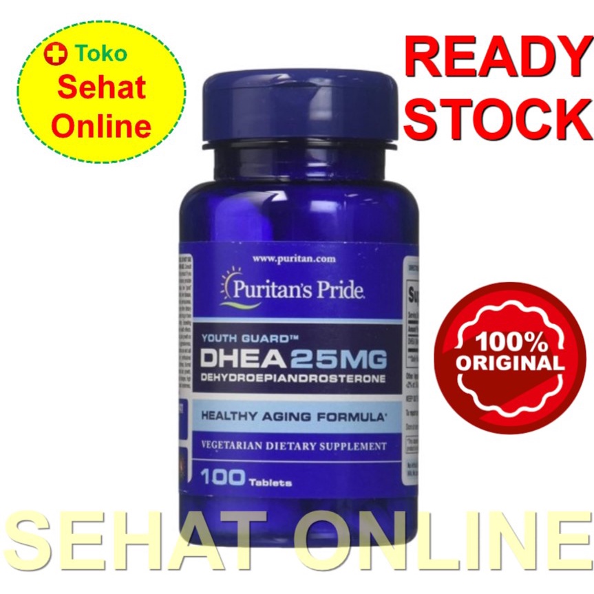 Puritan's Pride DHEA 25 mg 100 Tablet