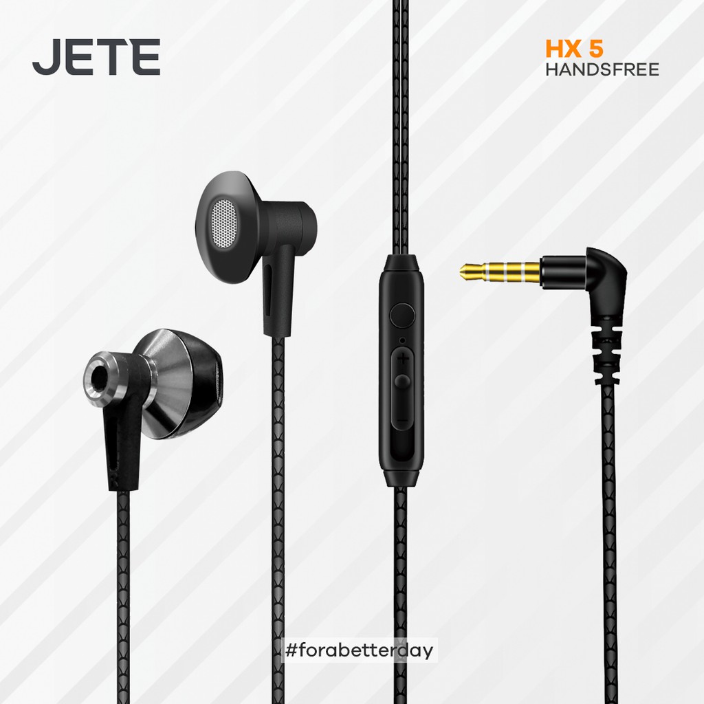 Headset Earphone JETE HX5 - Garansi 2 Tahun