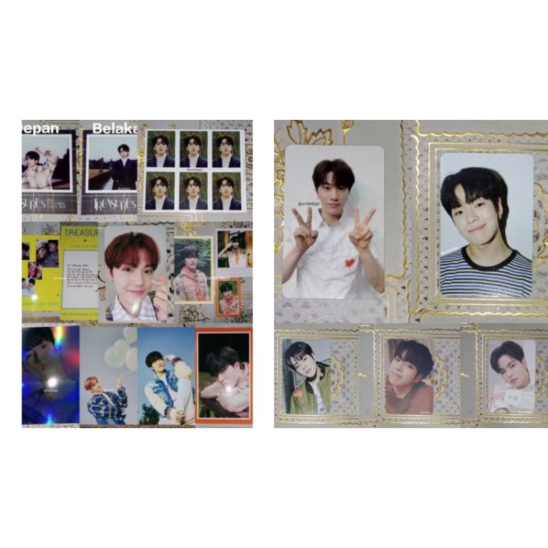 PHOTOCARD OFFICIAL TREASURE POSTCARD HARUTO CH2, WELCOL JAEHYUK, MAGAZINE MEMBERSET JAEHYUK, MANYO E