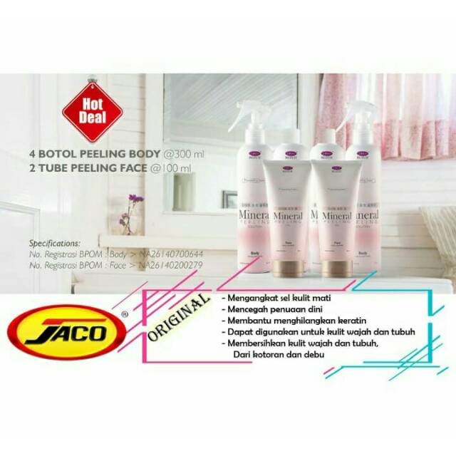 KOZUI Mineral peeling (1 paket pembersih wajah & badan) KOREA product