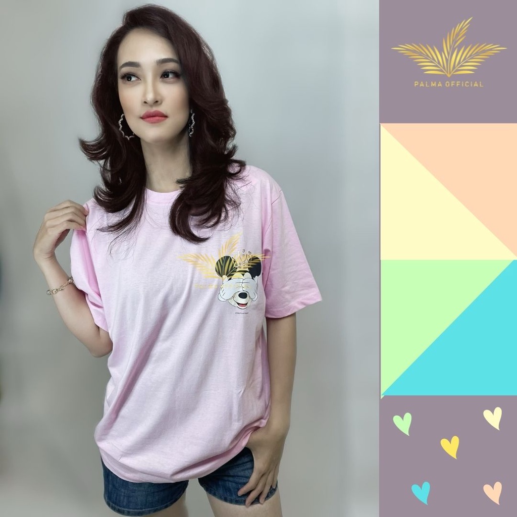 KAOS / ATASAN OVERSIZE WANITA JUMBO - SIZE XXL - MICKEY MOUSE 4