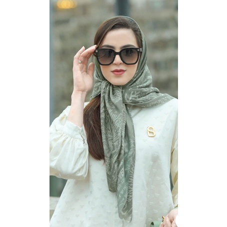 Preloved Buttonscarves El Mar Minorca Storm