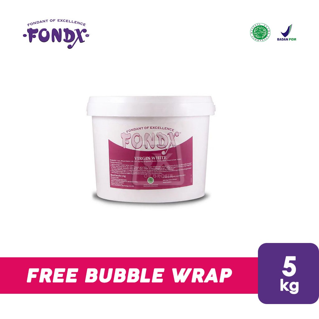 

Fondx/ Fondex White Fondant (PAIL 5kg)