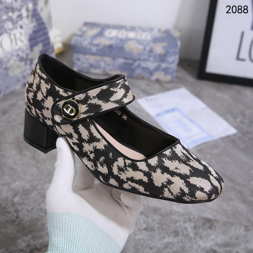 DR  Baby-D Ballet Pumps in Leopard #2088