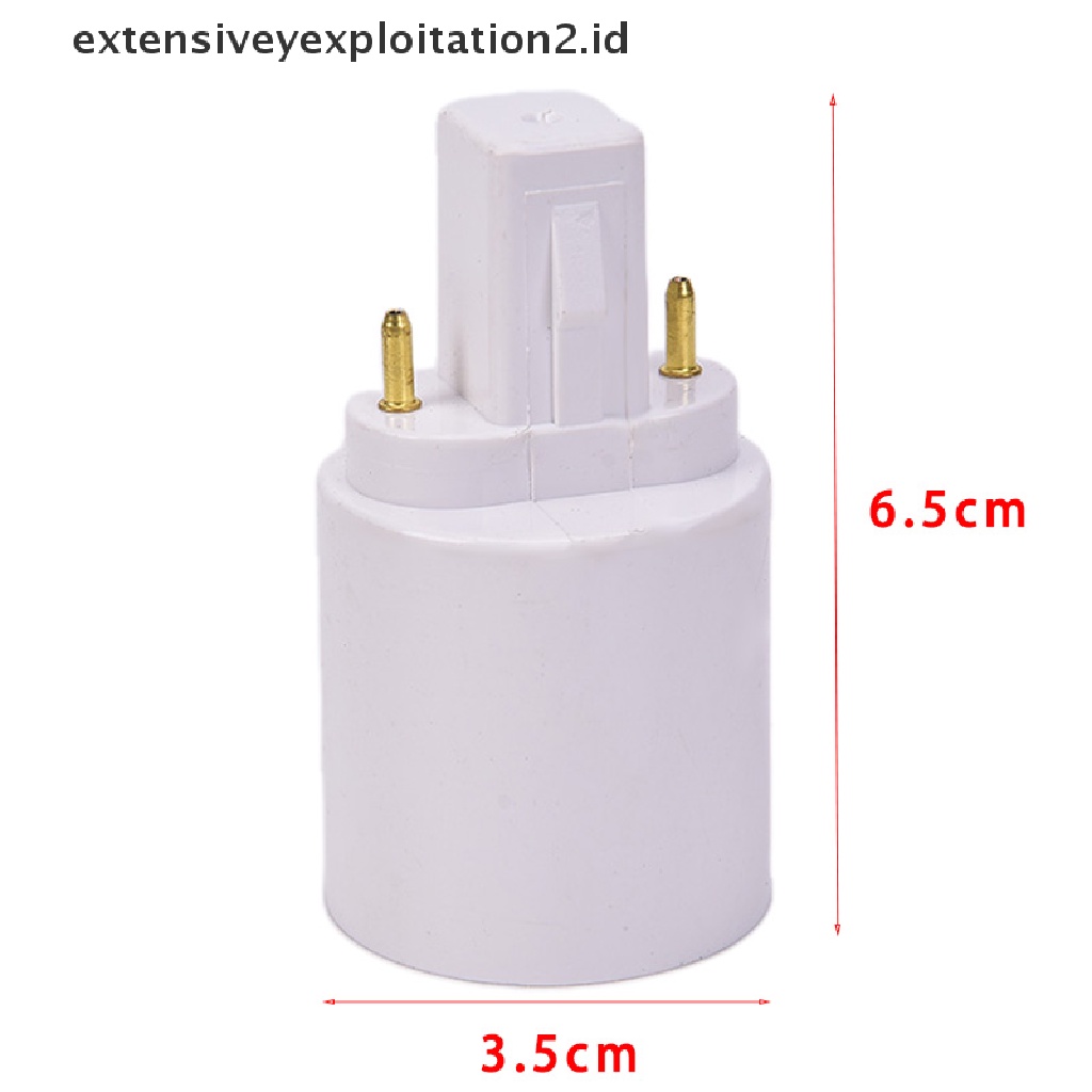 ID G23 To E27 E26 Base Socket LED Halogen Light Bulb Lamp Adapter Holder Converter .