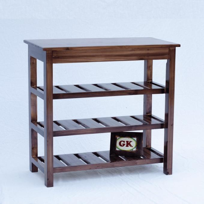 MEJA RAK 3 SUSUN KAYU DSVFD3645