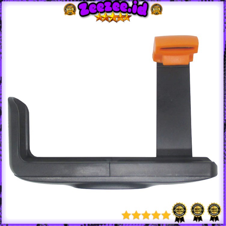 Universal Holder L Clamp Orange Flip for Smartphone