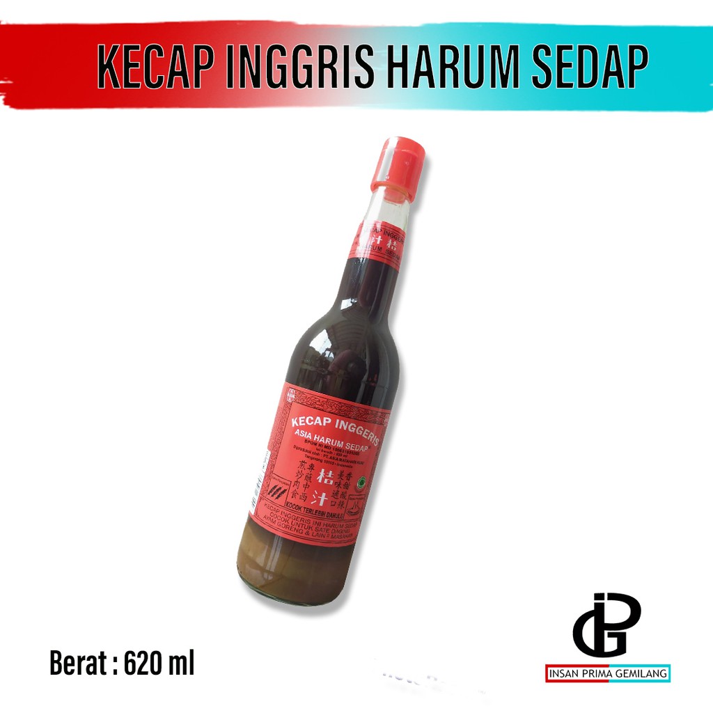 

Kecap Inggris Sauce Inggris Asia Harum Sedap 620ml ASLI