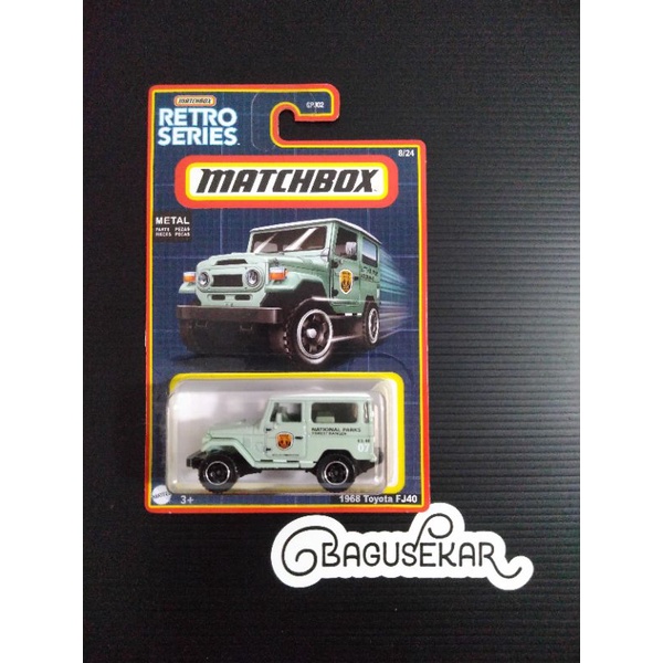 matchbox tlc toyota land cruiser fj40 retro series