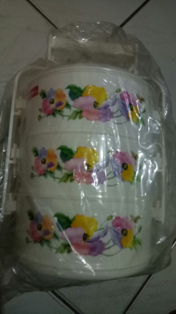 Rantang Plastik Lion Star/rantang Ukir Susun 2/susun3/susun 4